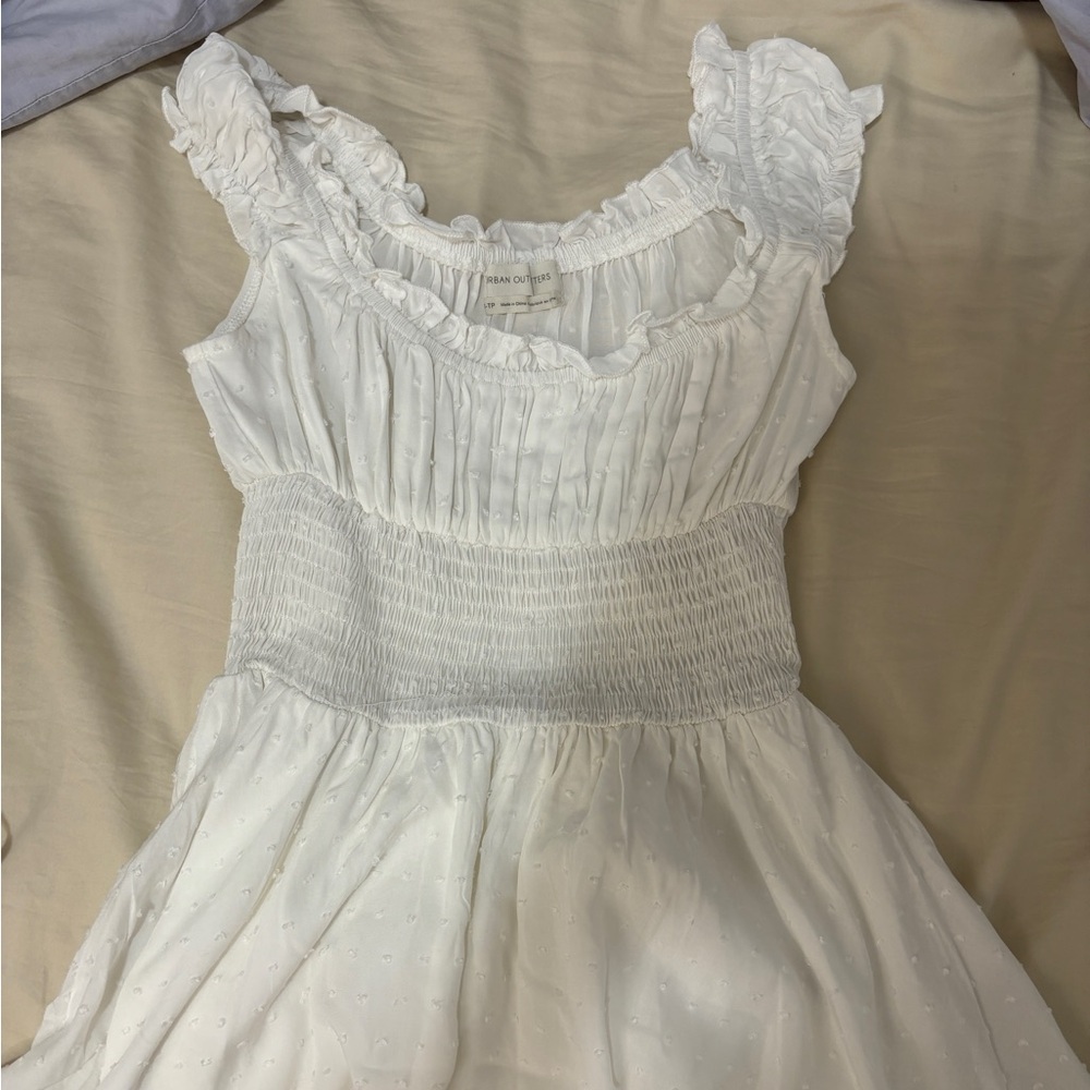 Urban Outfitters White Women Dress / flowy romper